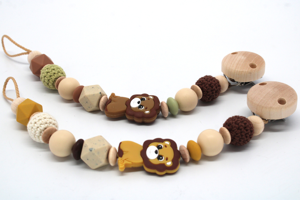 Schnullerketten Set | Löwe #3