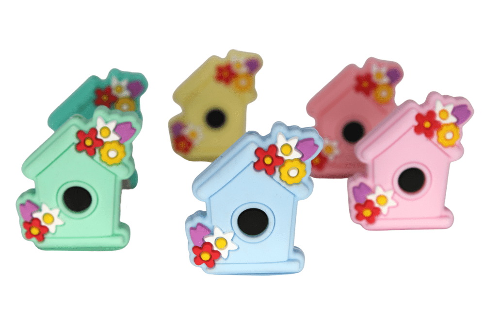 Silikon Motivperle | Vogelhäuschen