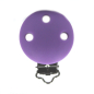 Preview: Silikon Rundclip | Medium Purple