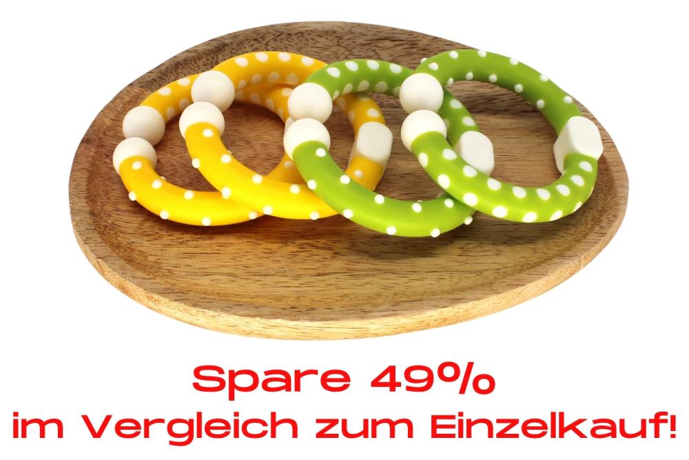 Bundle | C-Ringe Gelb-Grün