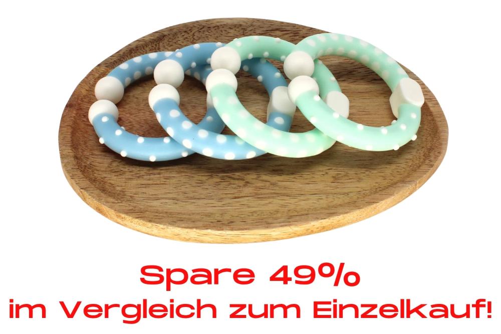 Bundle | C-Ringe Mint-Babyblau
