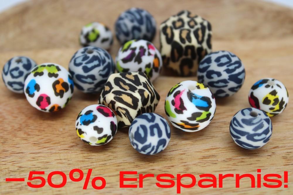 Bundle | Perlen Leopard-Mix
