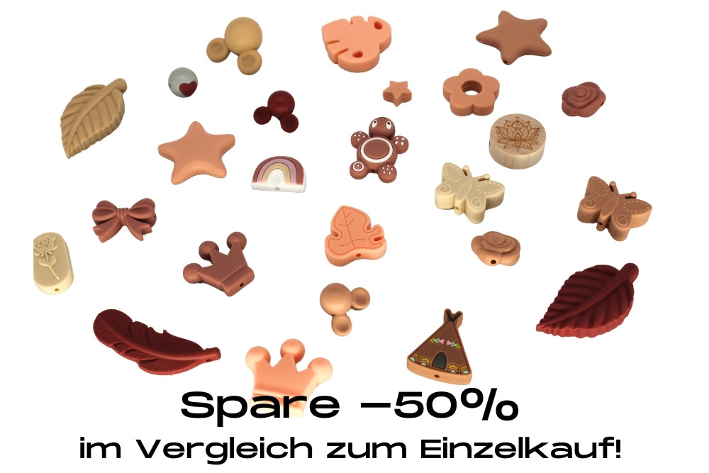 Bundle Motivperlen | Peachy-Beige