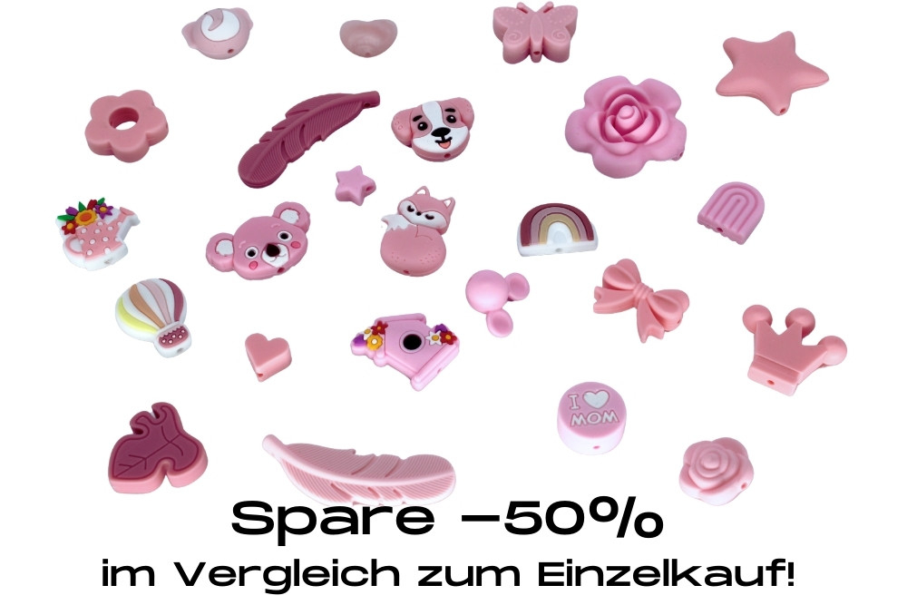 Bundle Motivperlen | Rosa
