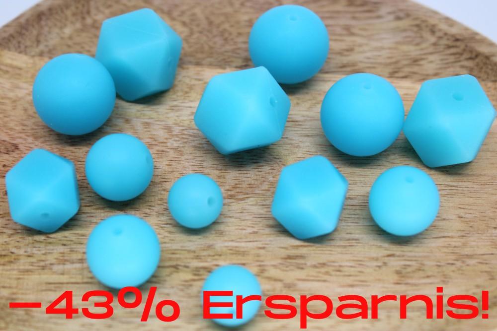 Bundle | Neonperlen Blau