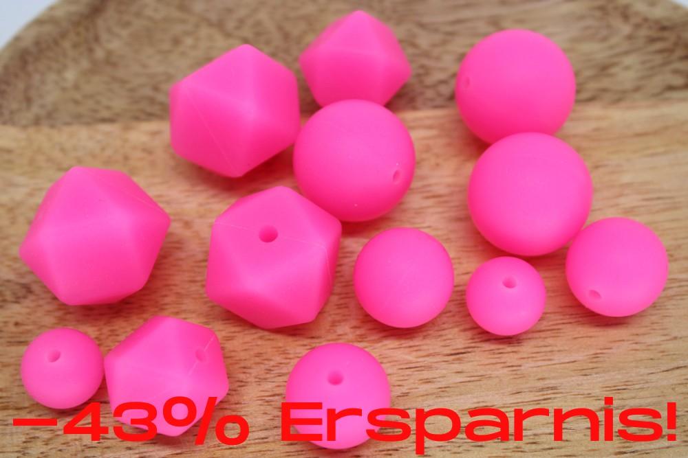 Bundle | Neonperlen Pink
