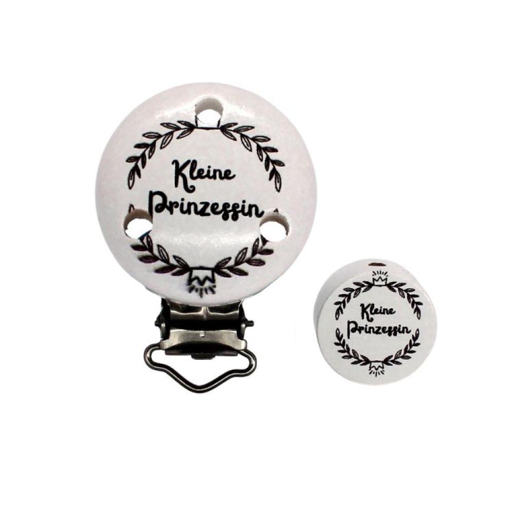 Kleine Prinzessin Clip 35mm+Motivscheibe Weiß