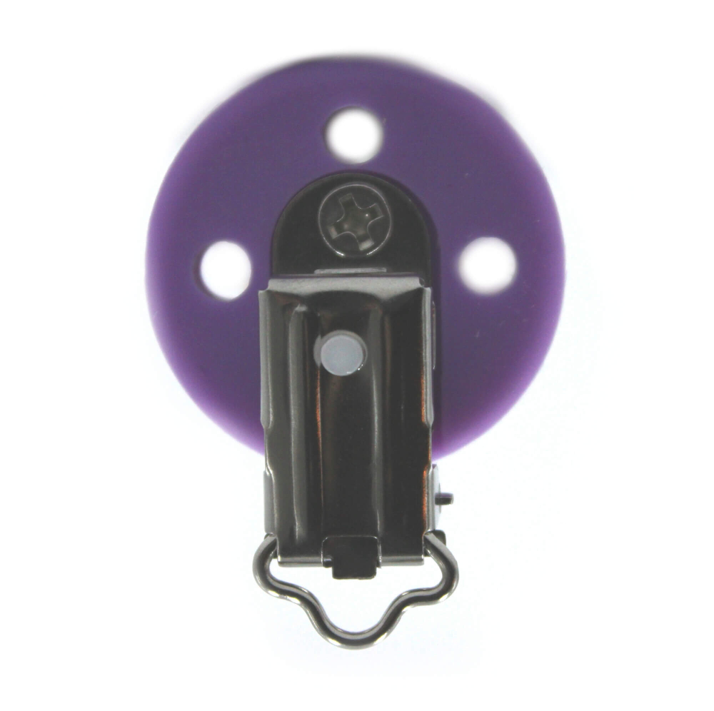 Preview: Silikon Rundclip | Medium Purple
