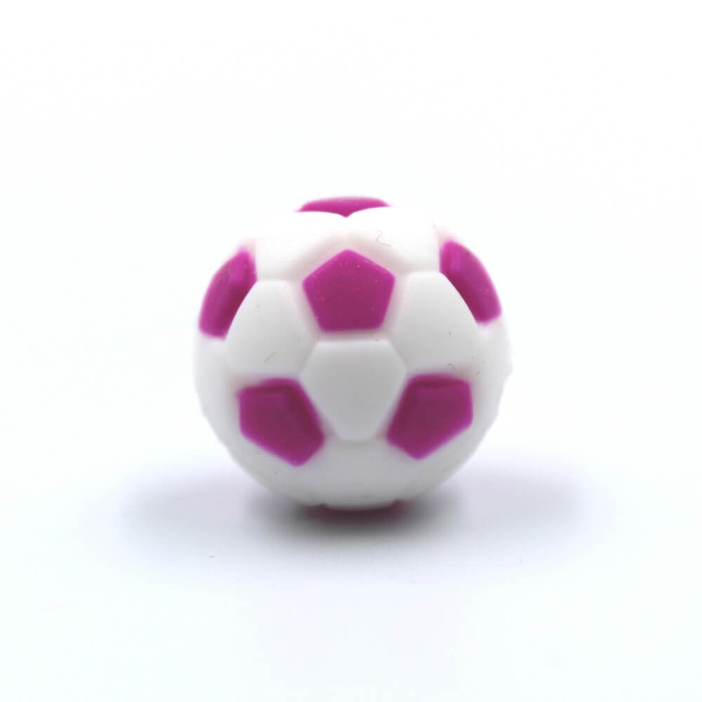 Fußballperle "Magenta"
