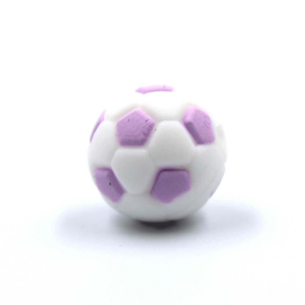 Fußballperle "Lila"