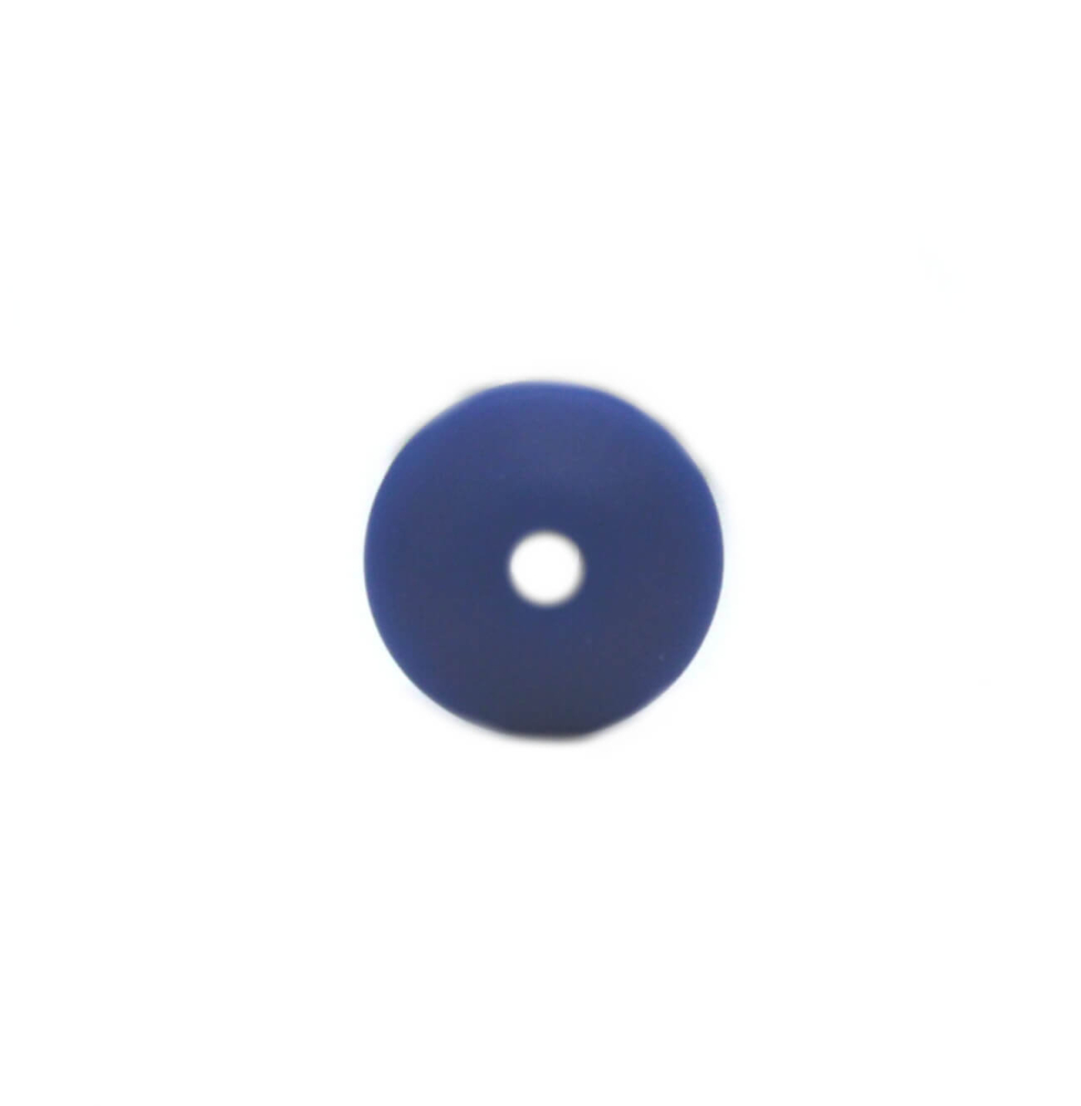 Preview: Silikonlinse 12mm Gewölbt "Dunkel Blau"