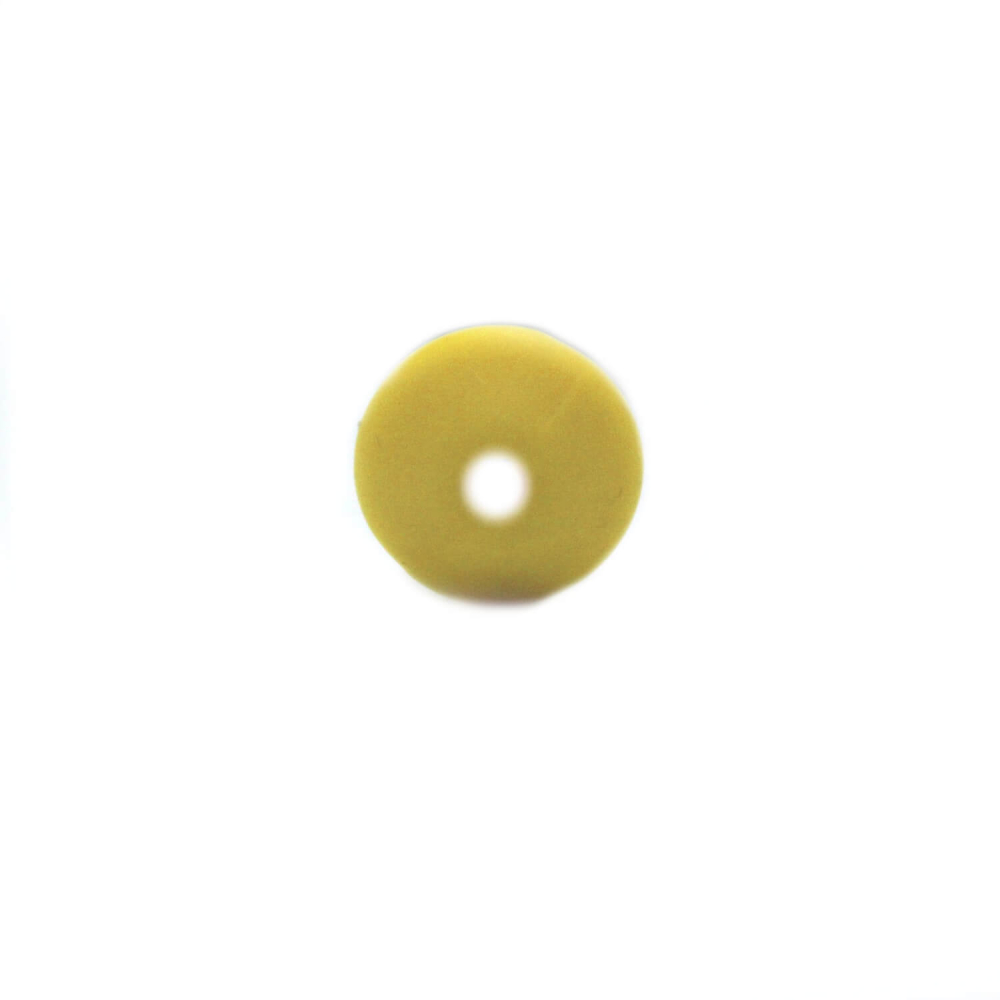 Preview: Silikonlinse 12mm Gewölbt "Gelb"