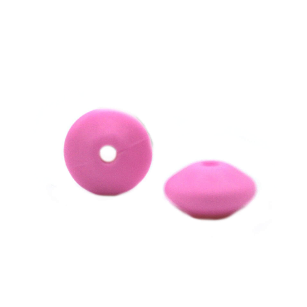 Silikonlinse 12mm Gewölbt "Pink"