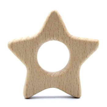 Holzbeißanhänger | Stern