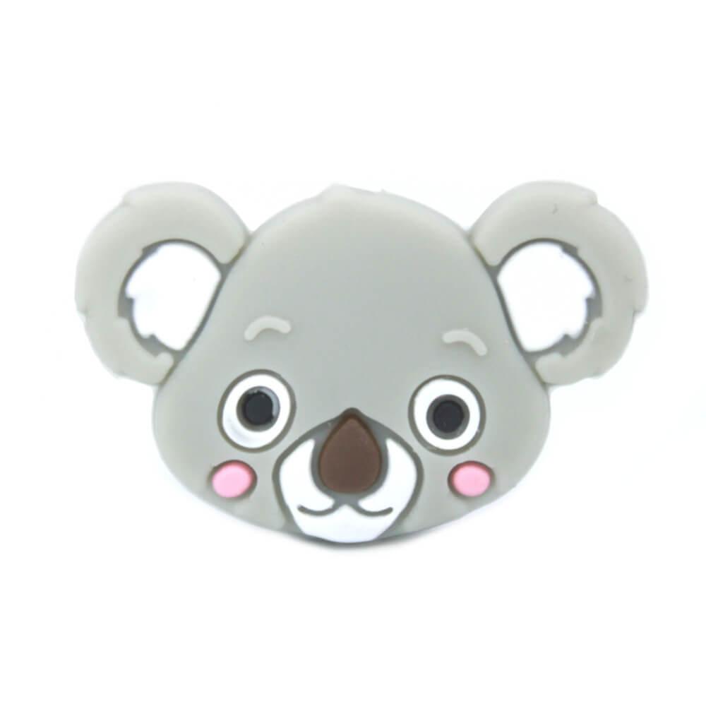 Koalaperle "Mittel Grau"