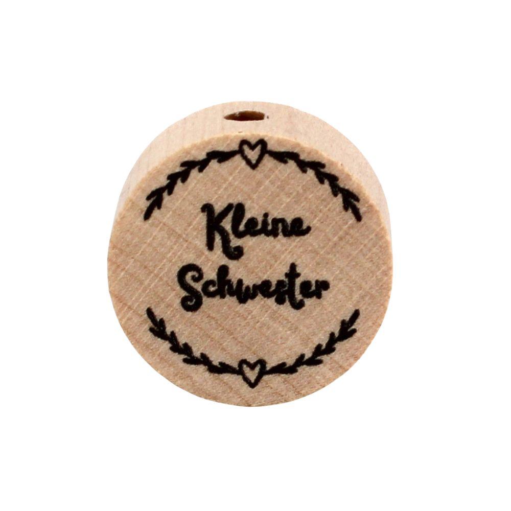 Motivscheibe 20mm | Kleine Schwester Natur