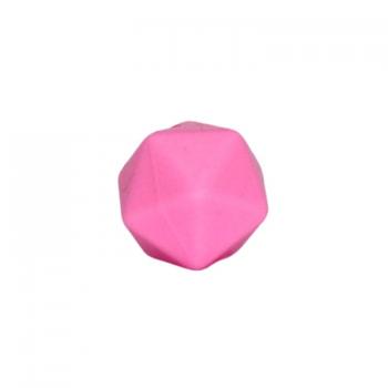 Silikon Icosaederperle 14mm | Pink