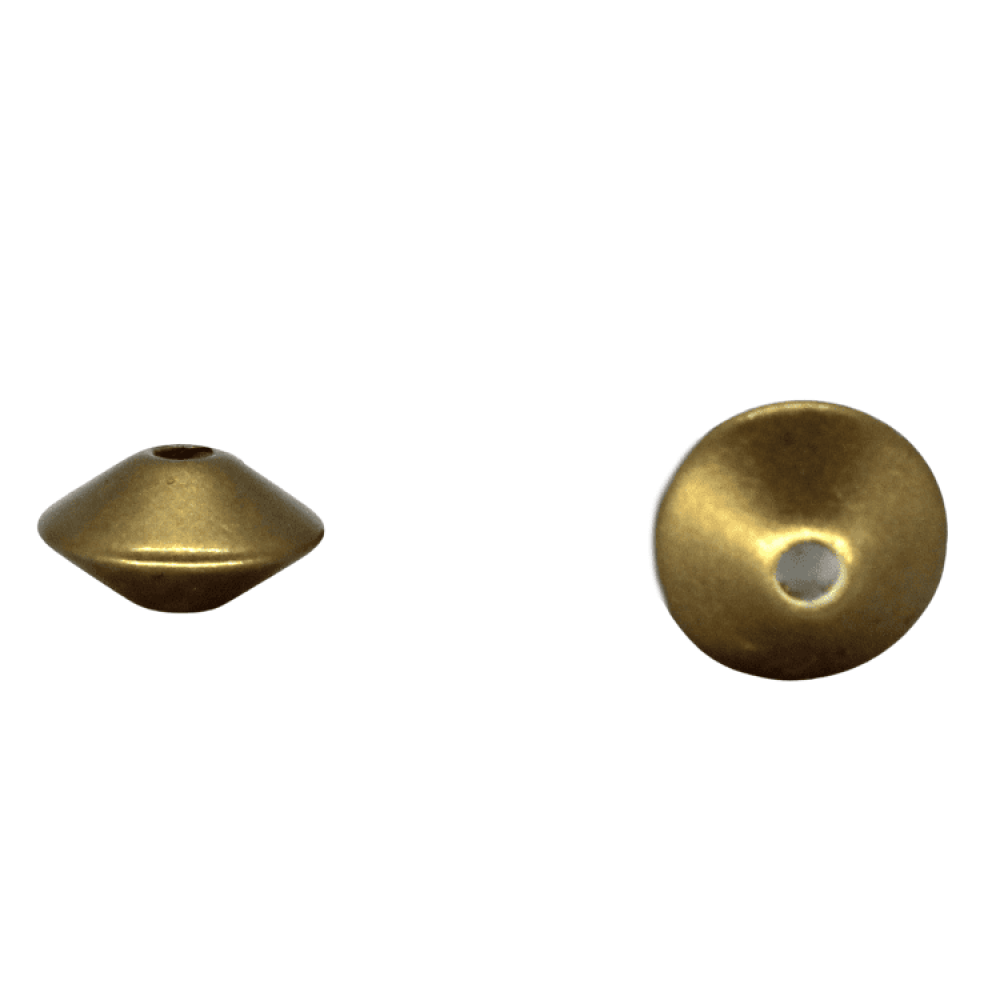 Silikon Linsenperle 12mm | Metallic Gold