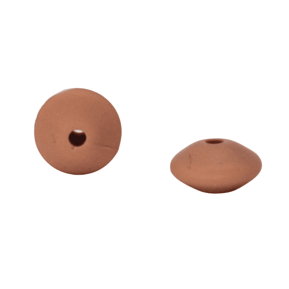 Silikonlinse 12mm Gewölbt "Toffee"