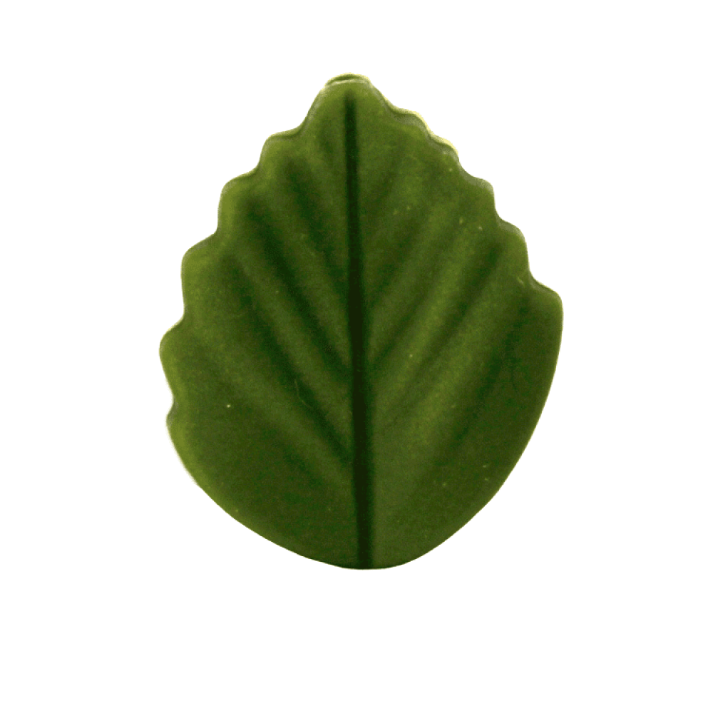 Silikon Motivperle Blatt #3 | Hell Lint