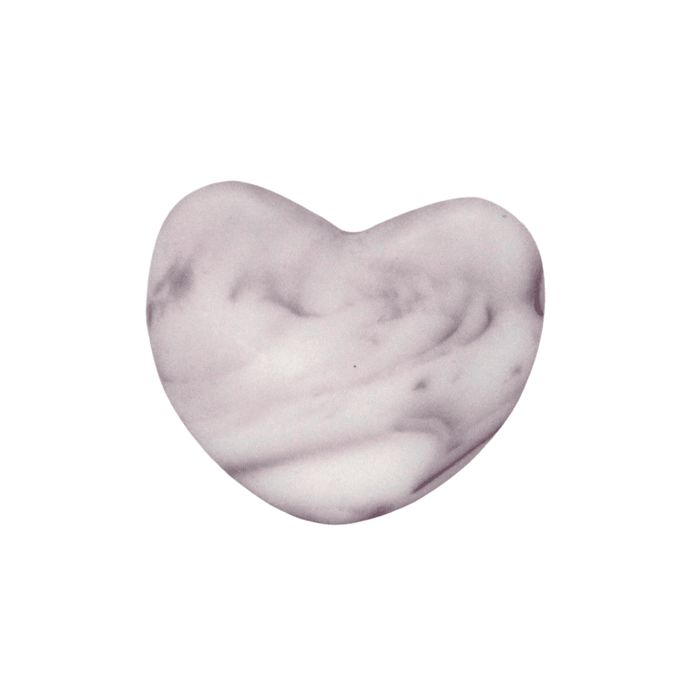 Herz "Marble Lila"