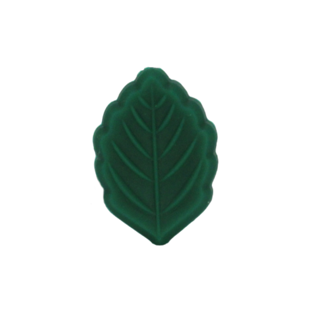 Kleine Blattperle "Waldgrün"