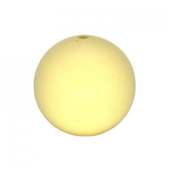 Silikonperle 22mm | Pastell Gelb