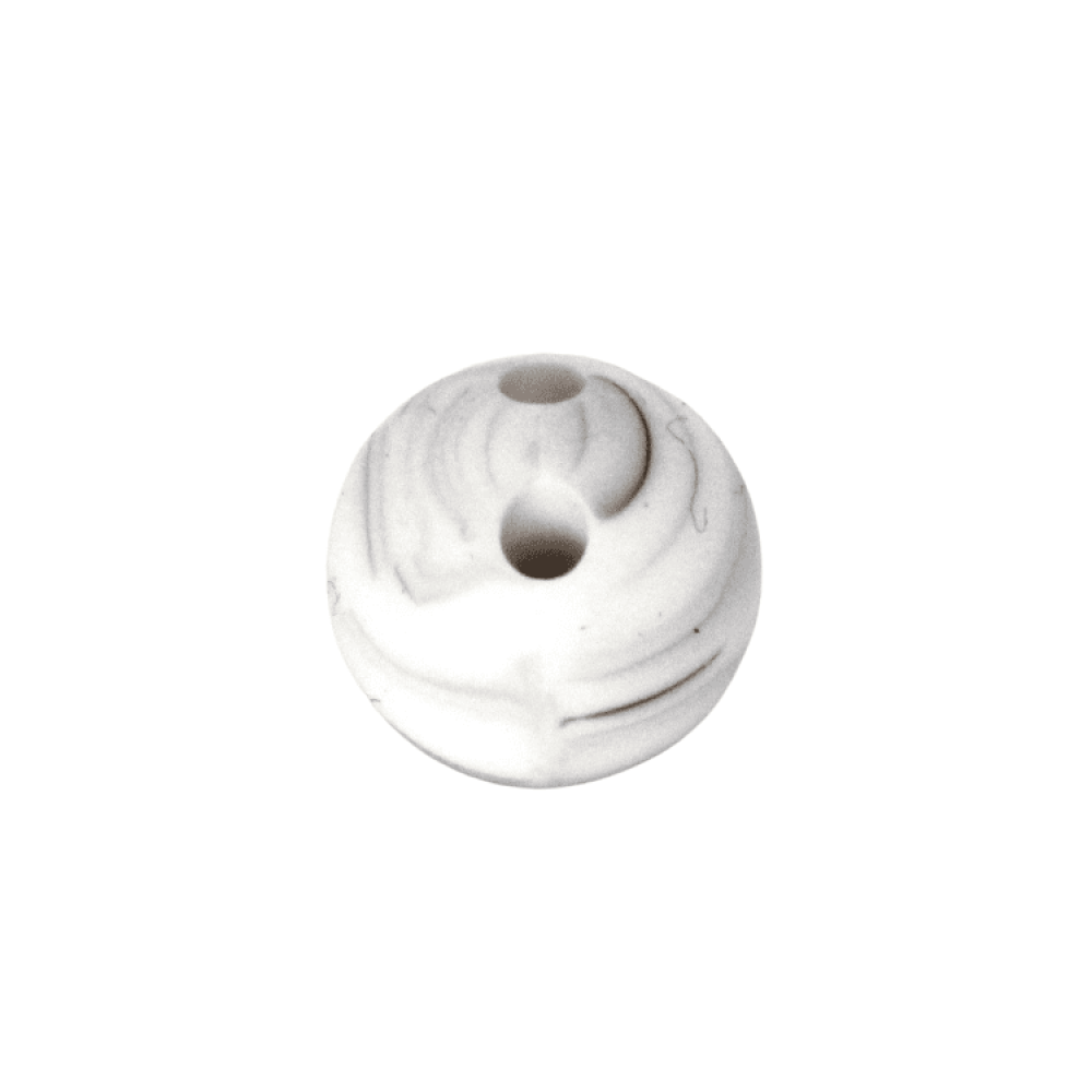 Silikon Sicherheitsperle 12mm | Marble