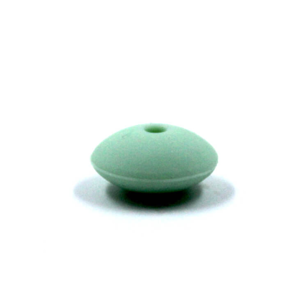 Preview: Silikonlinse 12mm Flach "Mint"