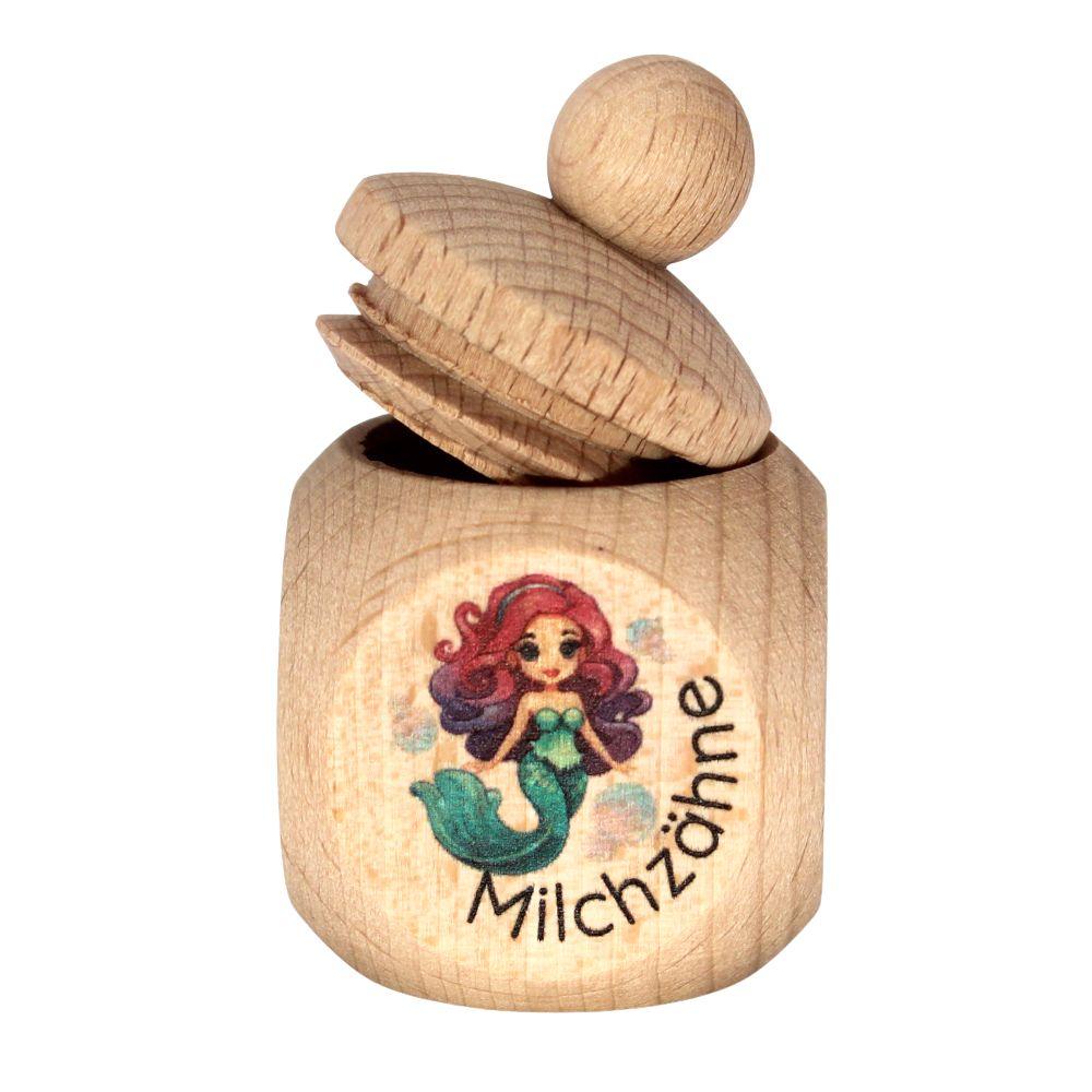 Milchzahndose 30 mm | Meerjungfrau