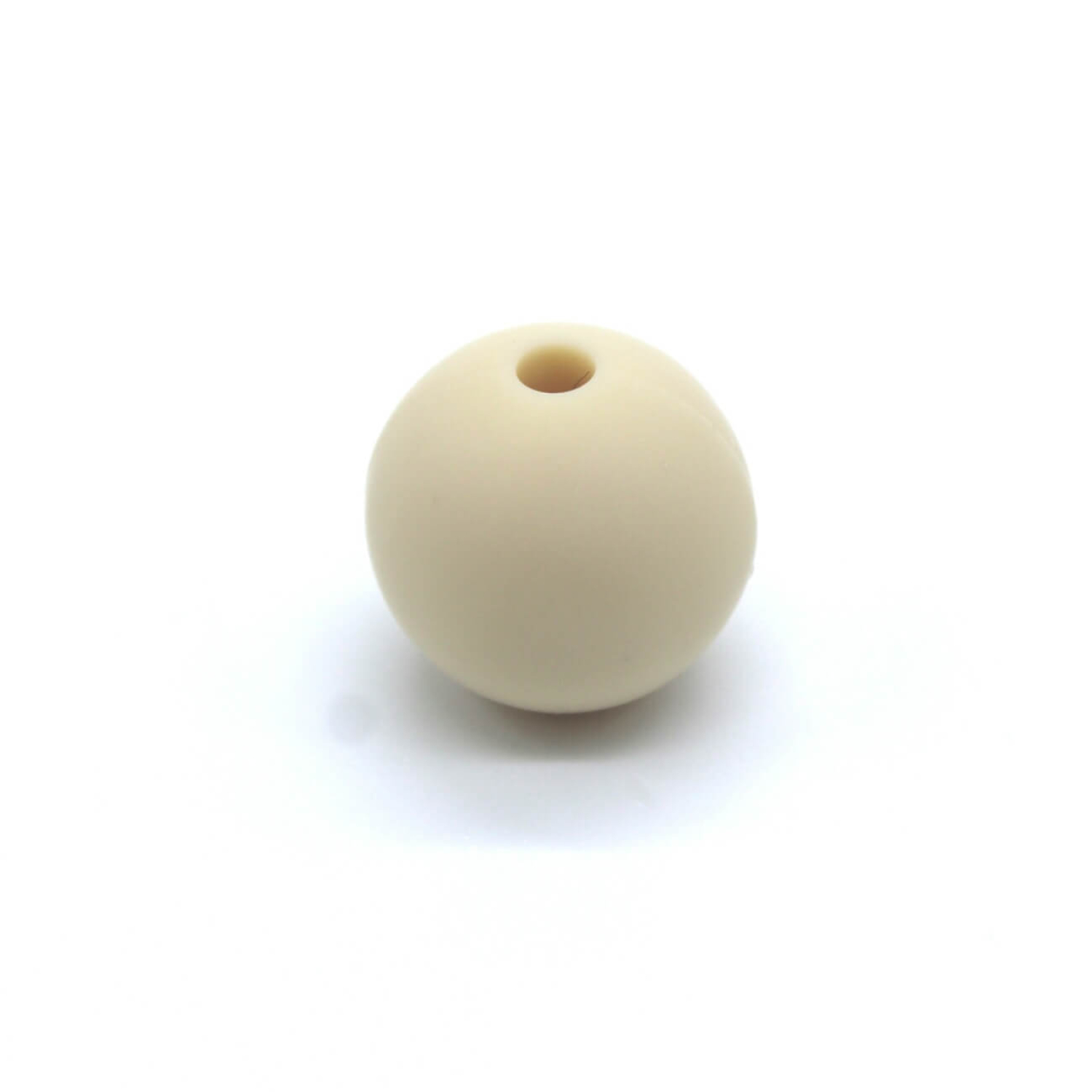 Silikonperlen 12mm "Beige"