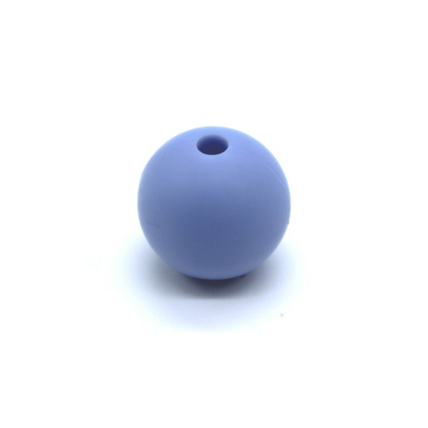 Silikonperlen 12mm "Graublau"