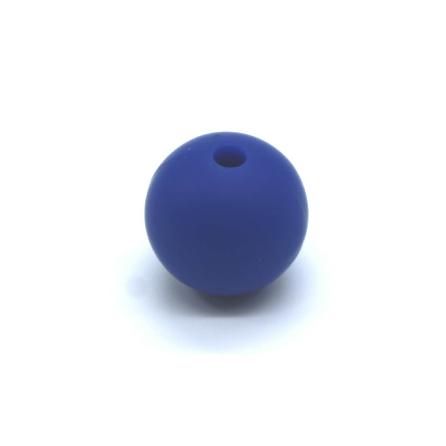 Silikonperlen 12mm "Dunkel Blau"