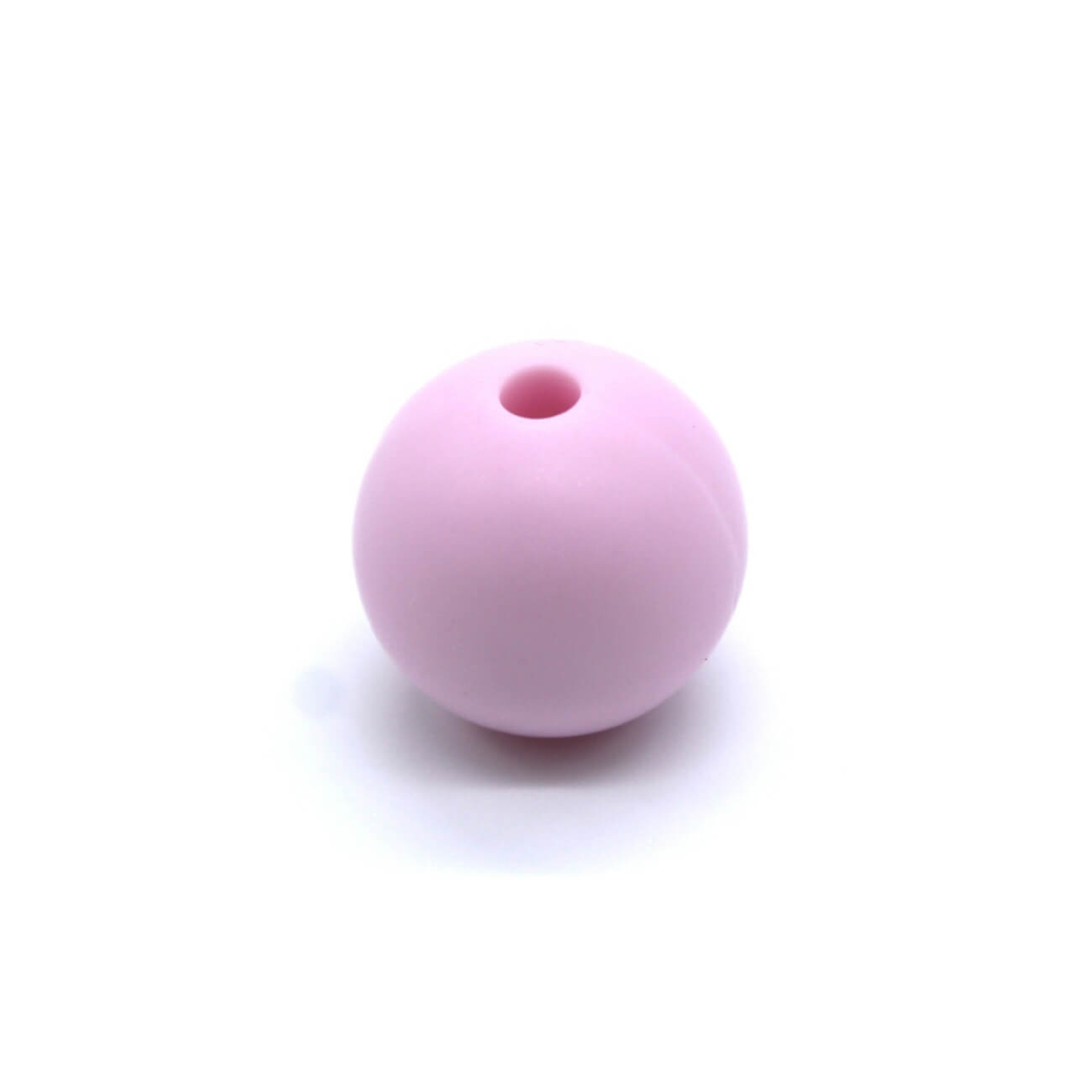 Silikonperlen 12mm "Pastell Rosa"