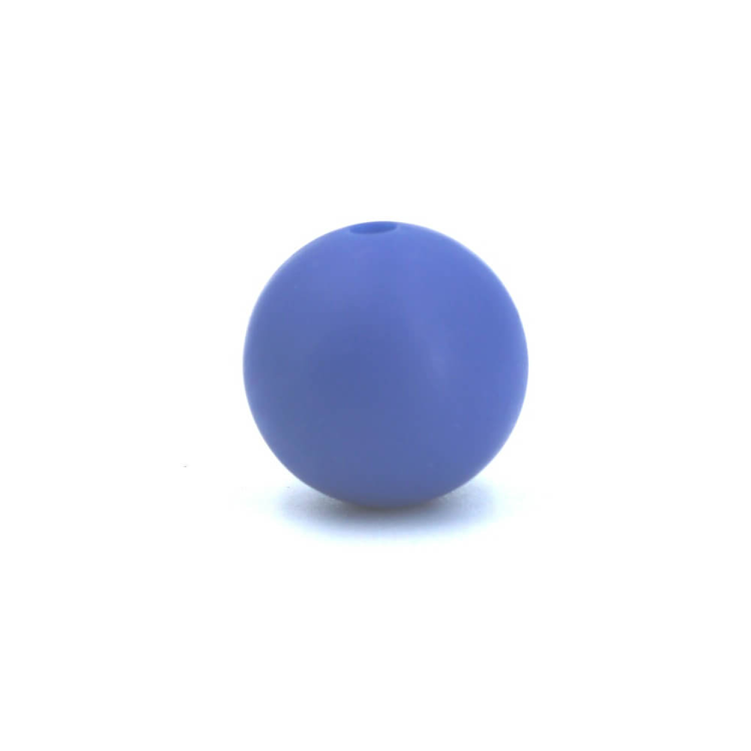 Silikonperlen 15mm "Dunkel Blau"