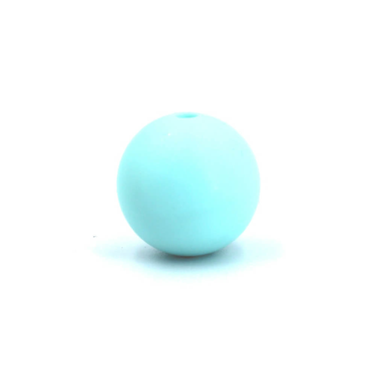 Silikonperlen 15mm "Light Blue"