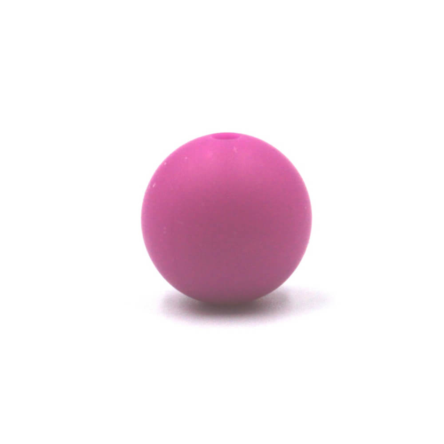 Silikonperlen 15mm "Magenta"