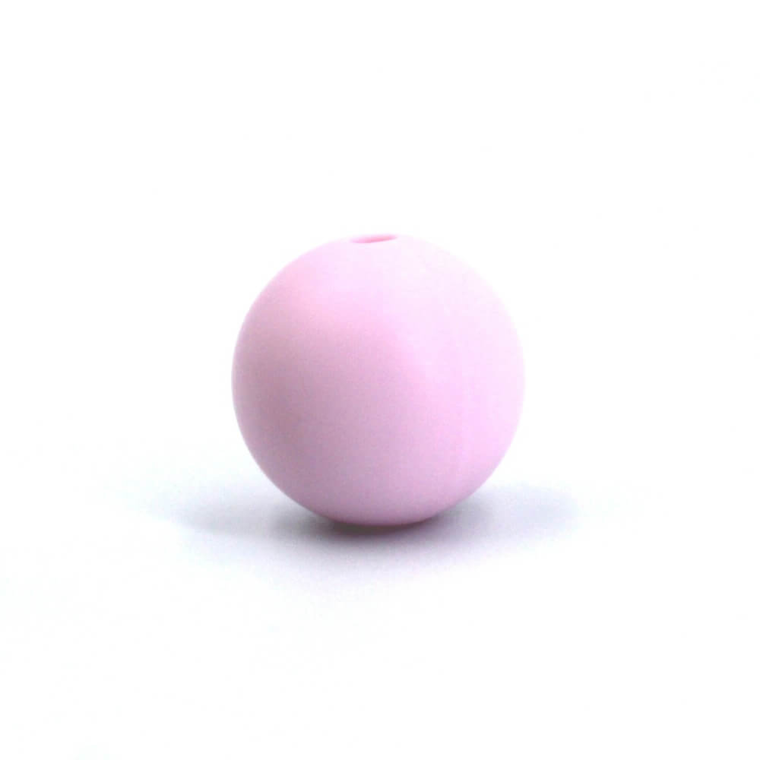 Silikonperlen 15mm "Pastell Rosa"