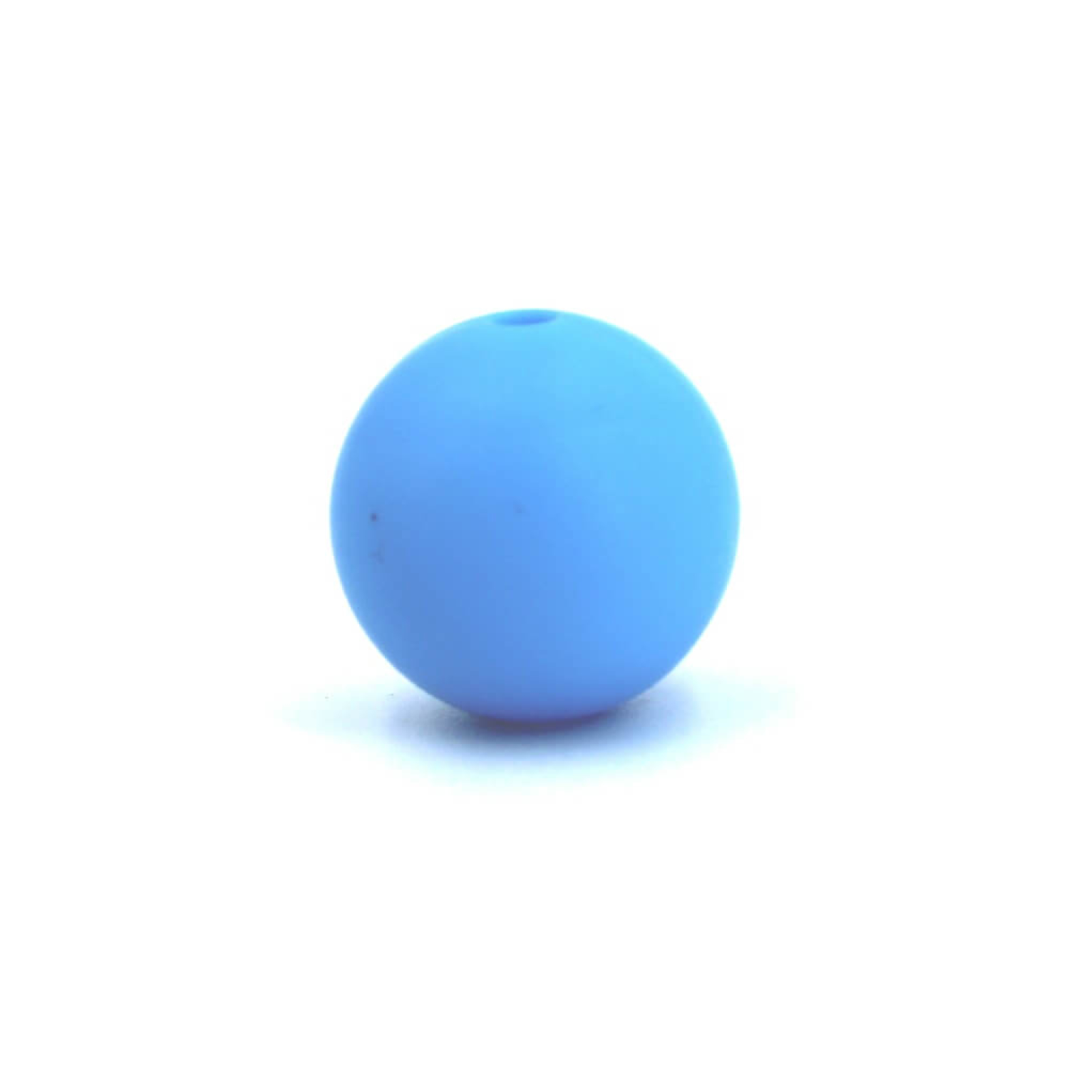 Silikonperlen 15mm "Sky Blau"