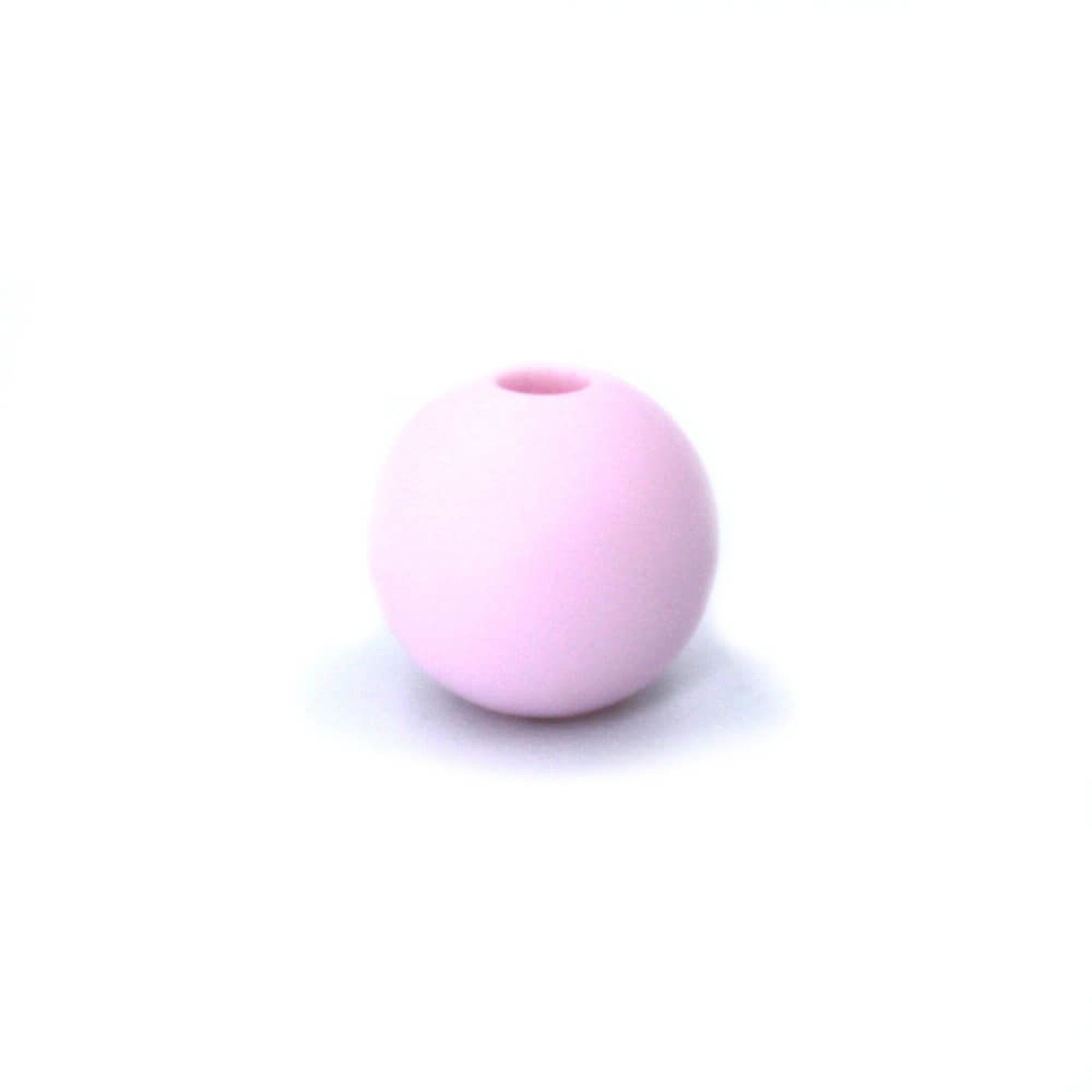 Silikonperlen 9mm "Pastell Rosa"