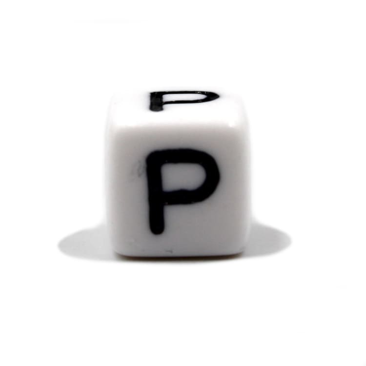 Acryl Buchstabenperle | 10mm | P