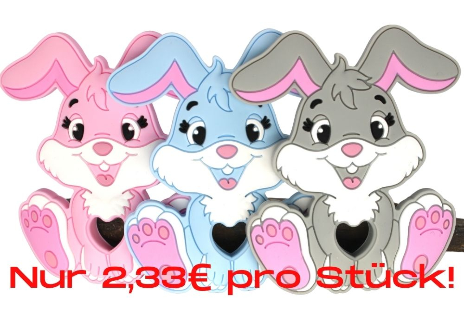 Bundle | Anhänger Hase #2 "Pastell Blau"
