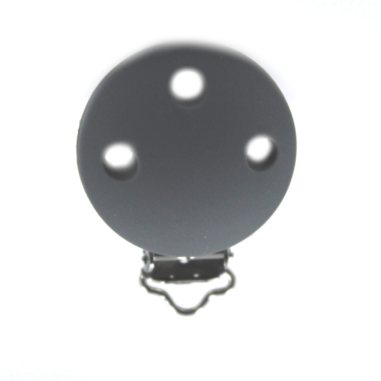 Silikon Rundclip | Dunkel Grau