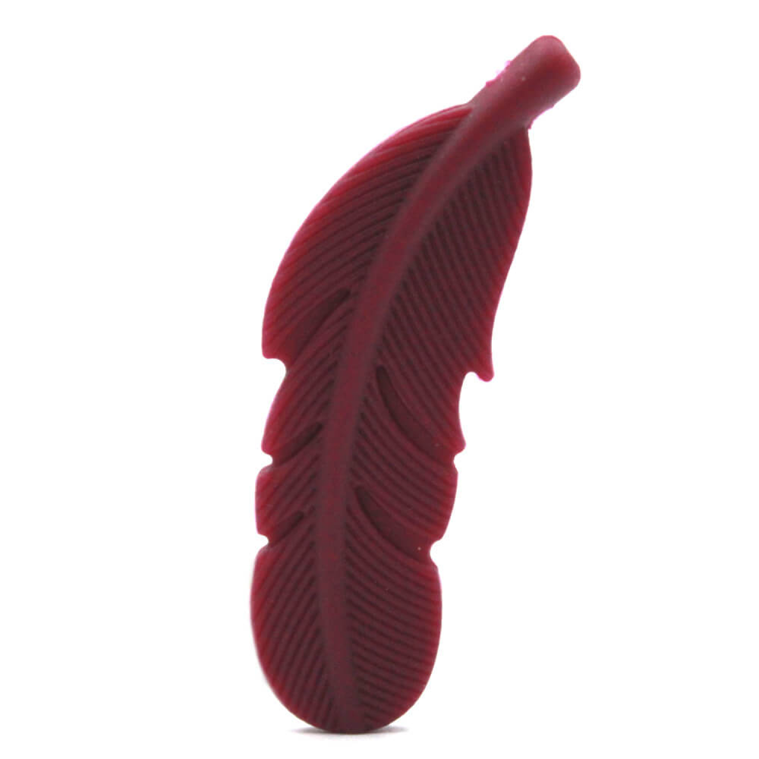 Feder "Wein Rot"