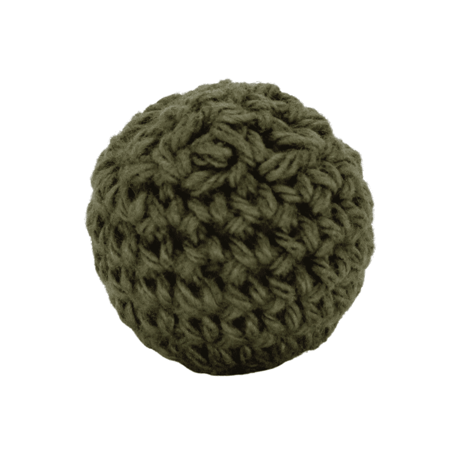 Häkelperle 20mm "Lint Grün" Häkelperle 20mm "Lint Grün"