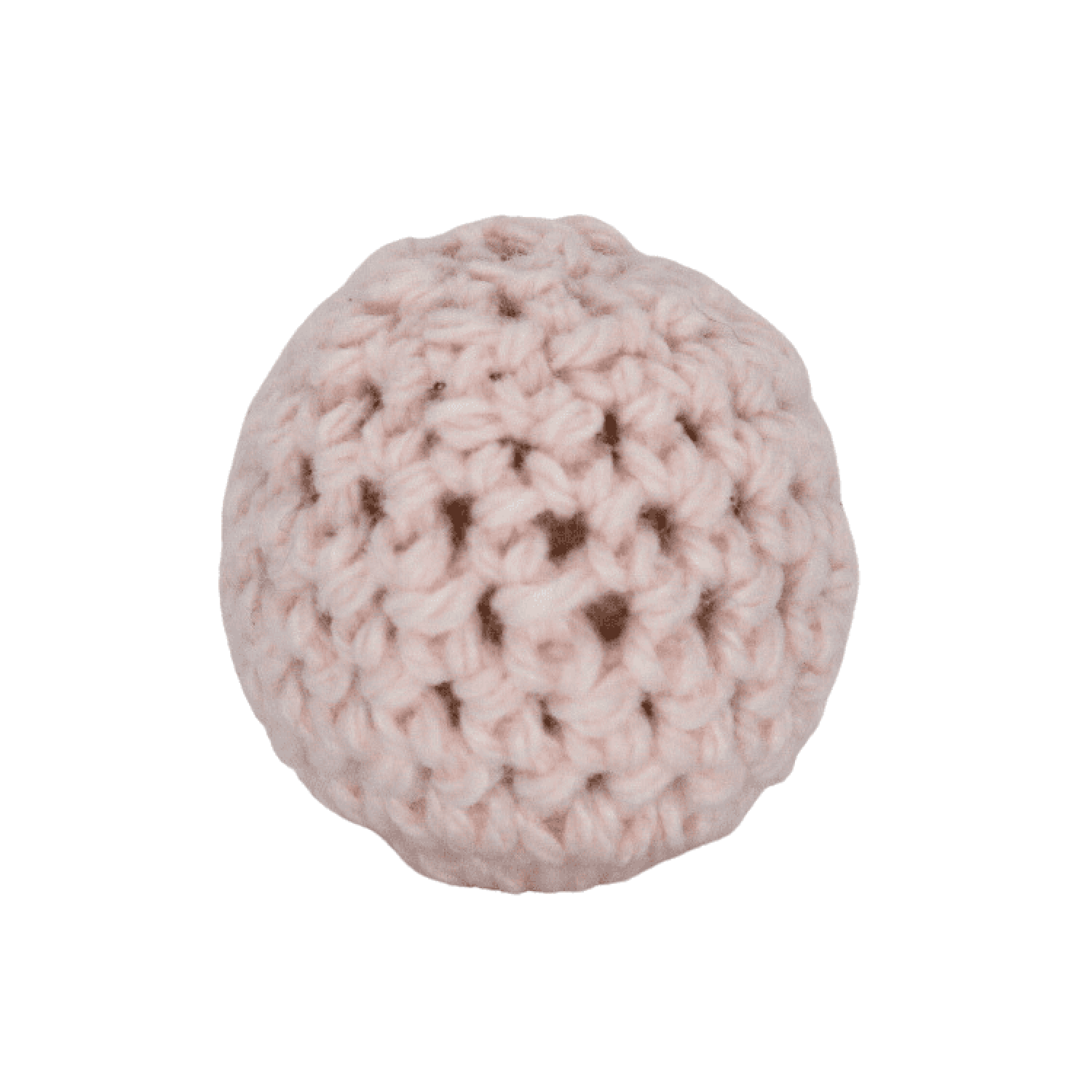 Häkelperle 20mm "Pastell Rosa"