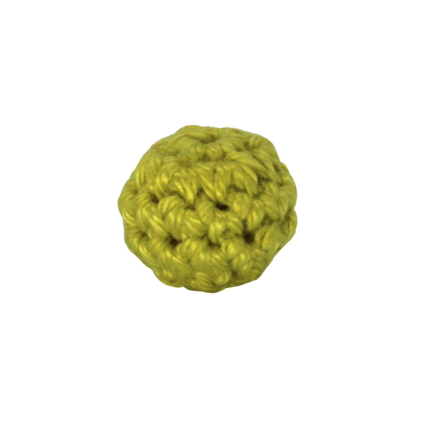 Häkelperle "Premium" 16mm | Lemon