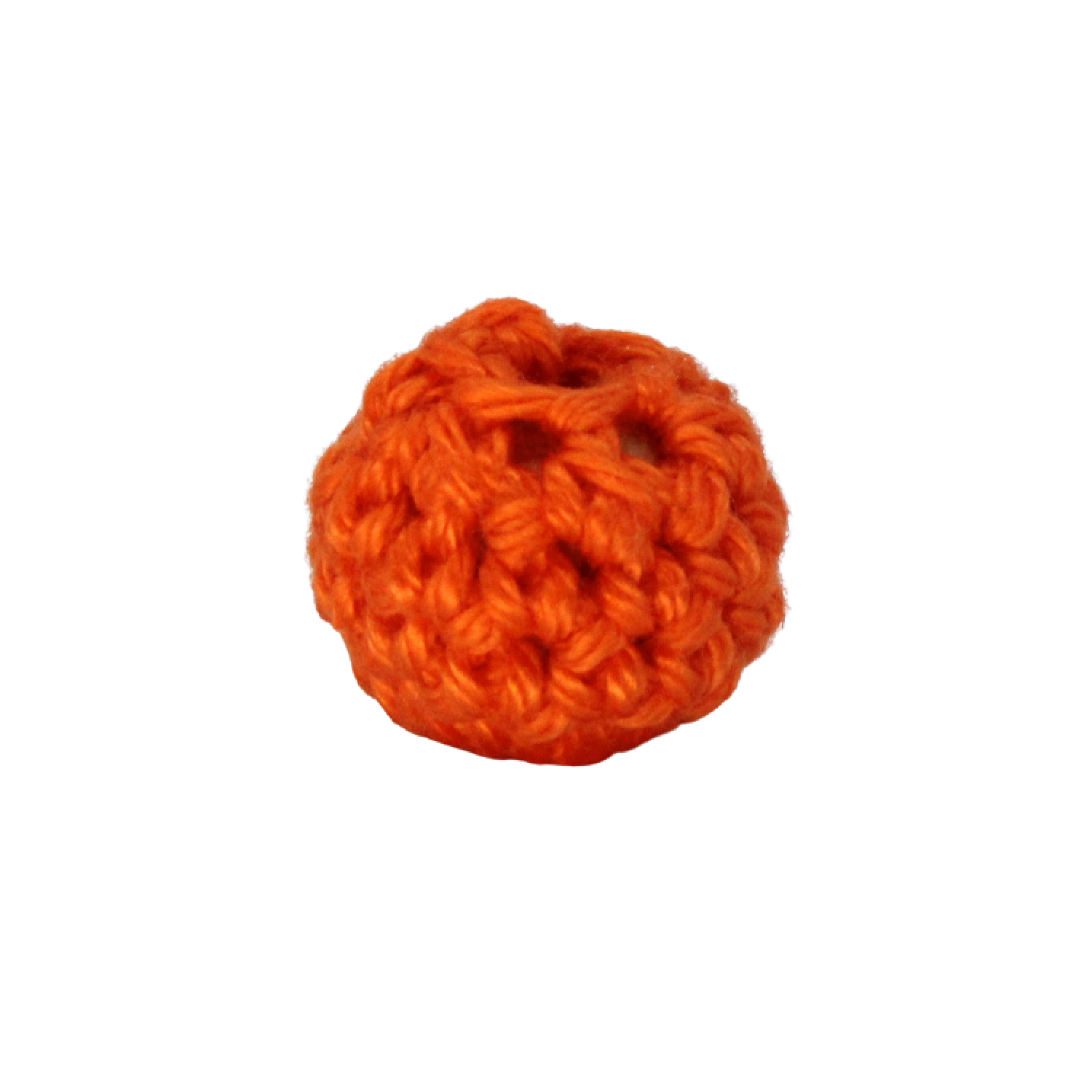 Häkelperle "Premium" 16mm | Orange