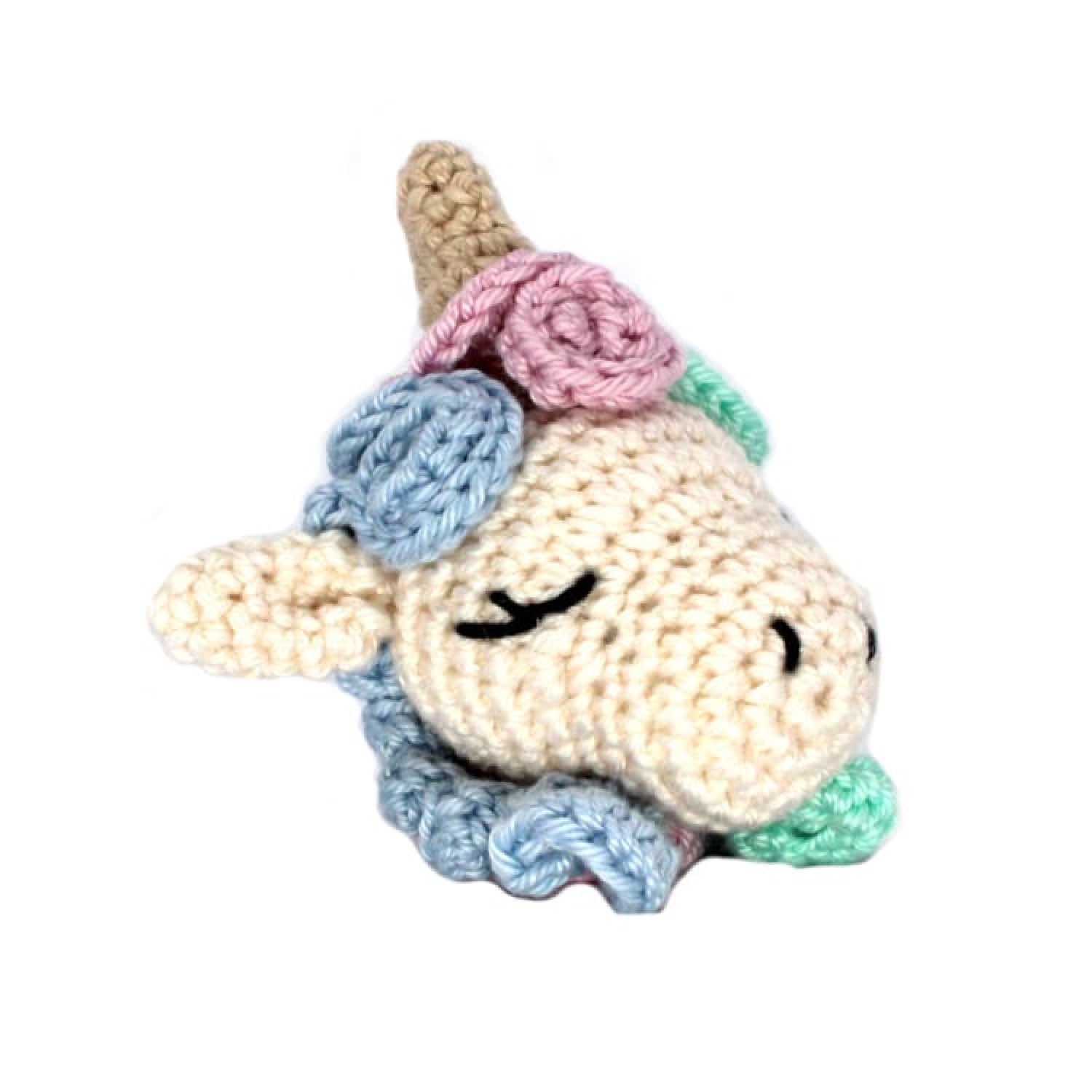 Häkeltier Einhorn | Pastelltöne