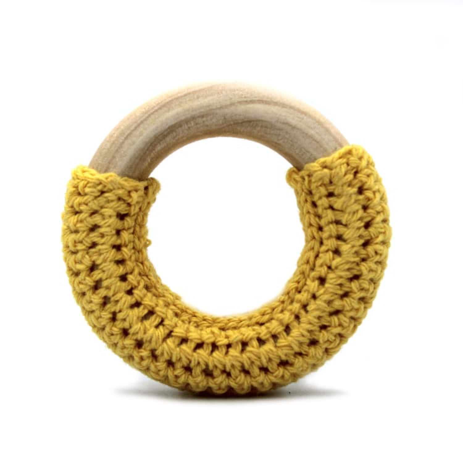 Häkelring "Senf Gelb"